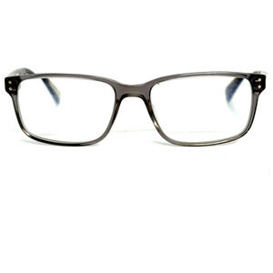 Nike Eyeglasses Frames 7240 070 Polished Smoke Gray Rectangle 53-17-140 H19417
